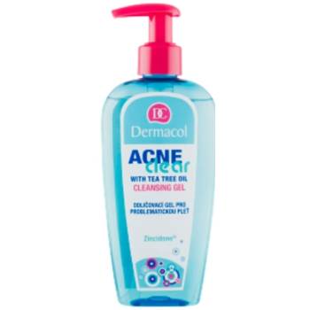 Johnson & Johnson Dermacol гел за премахване на грим 200 мл за проблемна кожа