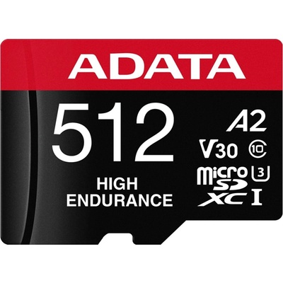 Adata High Endurance Micro SDXC 512GB AUSDX512GUI3V30SHA2-RA1