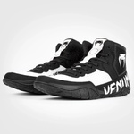 Venum | Официален Вносител за България Обувки за Борба Venum Elite Wrestling Shoes Black/White - 40