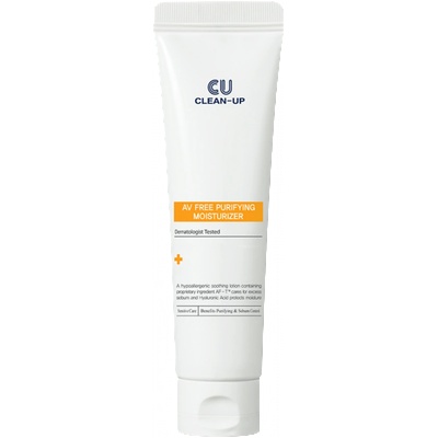 CUSKIN Clean-Up Av Free Purifying Moisturizer - Хидратиращ Крем за Проблемна Кожа без AV 60мл