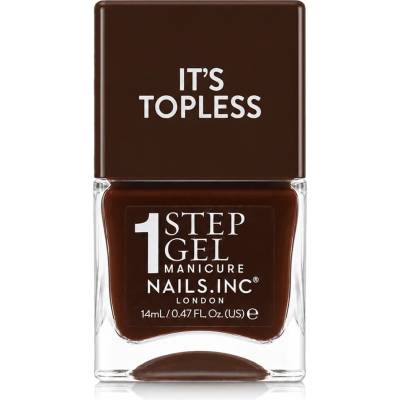Nails Inc. Nails Inc. It’s Topless 1 Step Gel Nail Polish 14 ml нюанс Billie