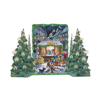 Korsch Verlag GmbH Adventskalender "Engelchens Postamt" | Lore Hummel