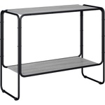 vidaXL Сайдборд Сив Сонома 93.5 x 38 x 75 cm Инженерна дървесина (8007963)