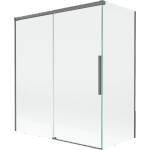 Mexen Rox две крила 140 + 70 x 150 см, прозрачен, накрайник - 8C9-140-070-95-00 (8C9-140-070-95-00)