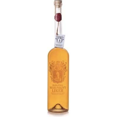 Sudlička meruňkový likér 37.5% 1,5 l (holá lahev)