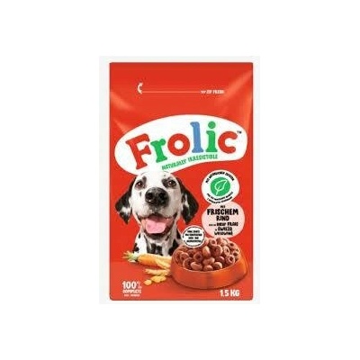 Frolic měkké krokety hovězí 1,5 kg