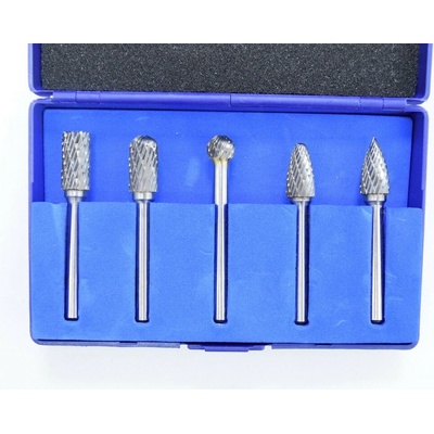Sada 5ks tvrdokovových technických fréz 10mm 01-SET-TF-10mm-05