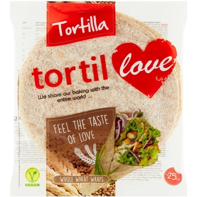 Tortillove Tortilla whole wheat wraps 25 cm 240 g – Zbozi.Blesk.cz