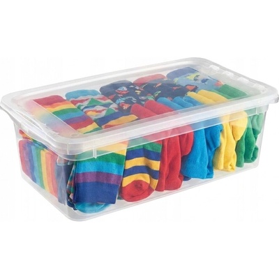 Keeeper Úložný box s víkem BEA Clearbox 5,5 l 33 x 19 x 12 cm