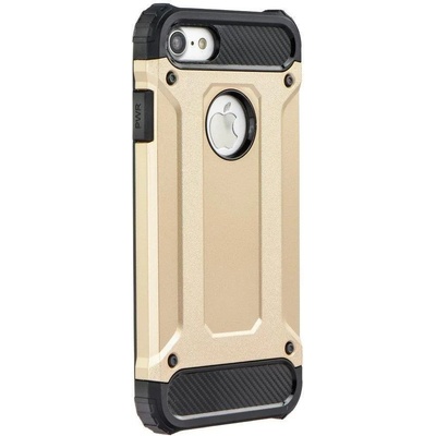 Forcell Противоударен Хибриден Калъф за iPhone SE 2022/2020 8/7, Forcell Armor Case, Златист (5901737851666)