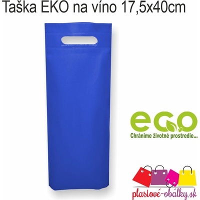 Taška EKO na víno Farba: Modrá