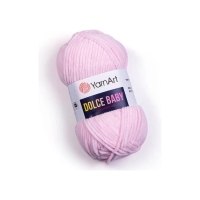 YarnArt Dolce BABY 781 světle růžová