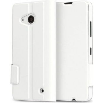 Microsoft Калъф за телефон Microsoft LUMIA 550 FLIP COVER WHITE (606 - 550FW)