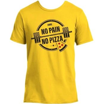 FITNESS 1 T-Shirt No Pain - No Pizza M