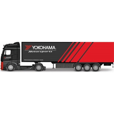 Bburago truck s prívesom MB Actros Gigaspace Firestone 1:43