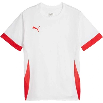 Puma TEAMGOAL MATCHDAY JERSEY JR Bílá Červená