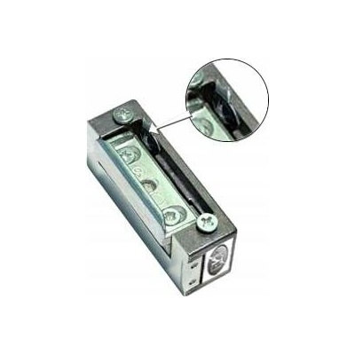 Elektrozámek Elektra Plus 72 x 21 mm s blokací 12V standardní