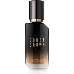 Bobbi Brown Serum Silk Foundation лек фон дьо тен с озаряващ ефект цвят Warm Ivory 30ml