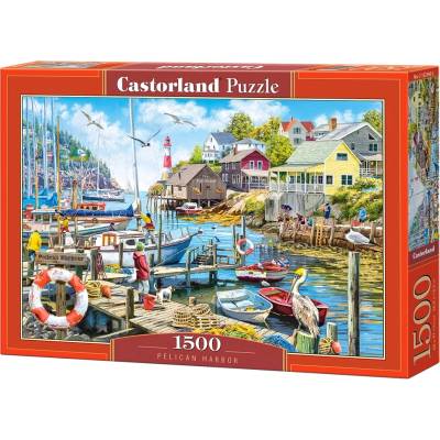 CASTORLAND Prístav s pelikánom 1500 dielov