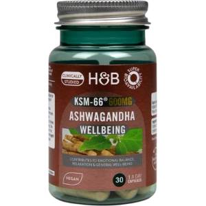 Holland & Barrett Ashwagandha 600 mg KSM-66 [30 капсули]