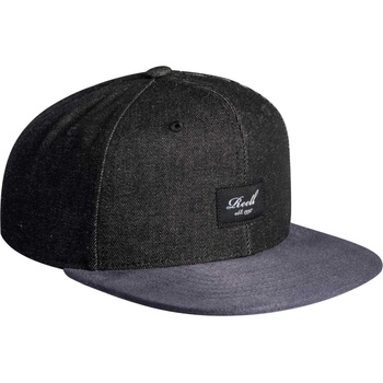 Reell Шапка с козирка Reell Suede Cap - Black Denim - размер One Size (204-6299-1611)
