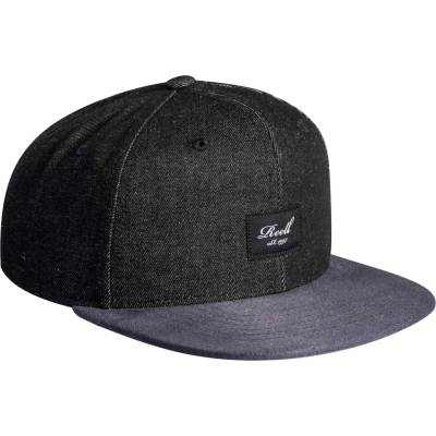 Reell Шапка с козирка Reell Suede Cap - Black Denim - размер One Size (204-6299-1611)