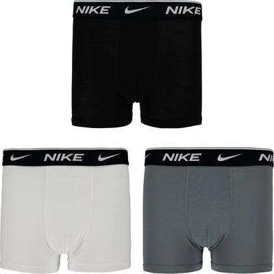 Nike Детски боксерки Nike Cotton Boxer Brief 3 Pack Boys - Black/White