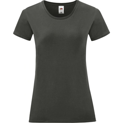 Fruit of the Loom LADY-FIT ICONIC 150 T / Дамска тениска с къс ръкав - антрацит XL (161432a3704)