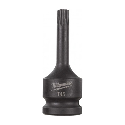 MILWAUKEE SHOCKWAVE ™ Gola ořech torx 1/2" prodloužený T45 kovaný 4932478061