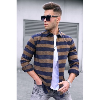 Madmext Мъжка риза - 5517 - Камел #312093 (312093_Камел)