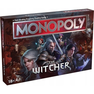 Zaklínač Monopoly Witcher Edition EN