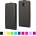 Samsung Galaxy A7 A710F Флип Кожен Калъф и Протектор