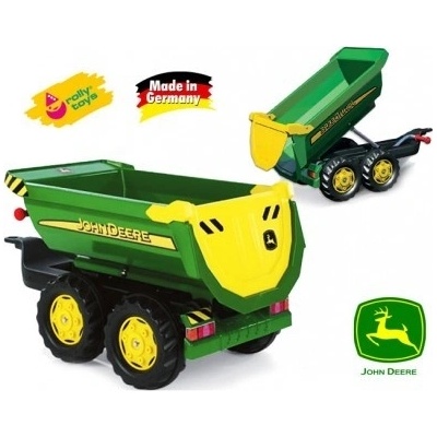 Rolly Toys vlečka 2 osá John Deere ''Halfpipe 122165 – Zboží Mobilmania