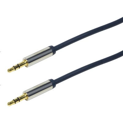 LogiLink Аудиокабел Logilink 3, 5 mm Stereo M/M прав, 1, 5 м, син
