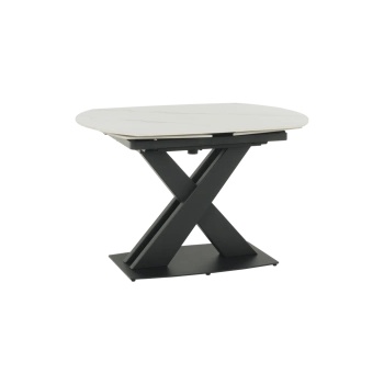 Carmen Разтегателна трапезна маса karlino - бяла