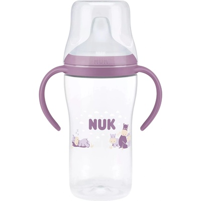 Nuk Шише NUK Perfect Match - С накрайник за сок, TC, РР, 260 ml, хипо, лилаво (10216312)