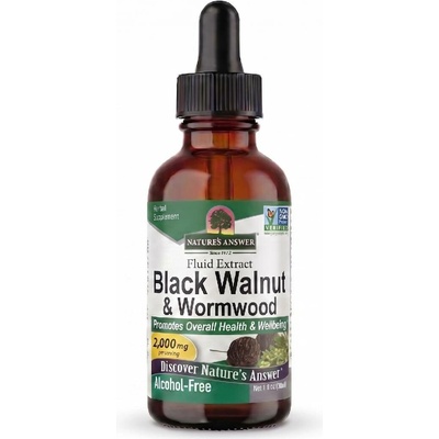 Nature´s Answer Holistické bylinné kapky Ořešák Hřebíček Pelyněk 30 ml