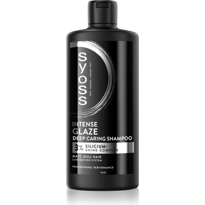 Syoss Intense Glaze подхранващ шампоан за уморена коса без блясък 440ml
