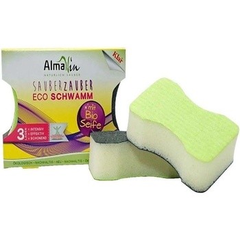 AlmaWin Sauber Zauber Eco Schwamm Eco hubka na riad 2 ks