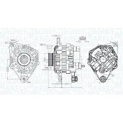 Generátor MAGNETI MARELLI 063733526010