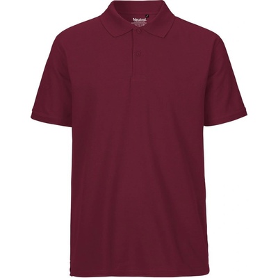 Neutral pánska polokošeľa Classic bordeaux