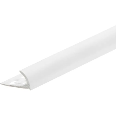 CEZAR ЪГЪЛ ВЪНШЕН ПВЦ 8мм 2.5м 851101 БЯЛ (851101)