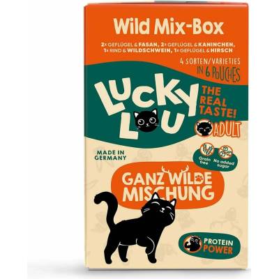 Lucky Lou Lifestage Adult zvěřinový mix 6 × 125 g