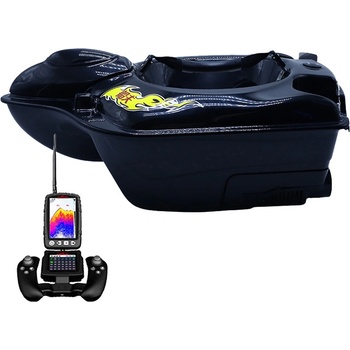 Boatman FIGHTER PRO s GPS a ECHOLOTEM Černá