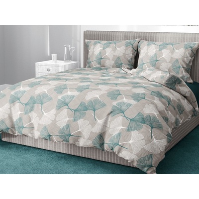 Gipetex Natural Dream Talianská obliečka 100% bavlna Gingko Verde 140x220 70x90