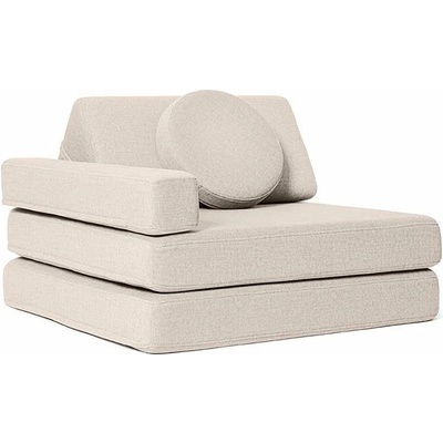 SHAPPY Detské rozkladacie penové kreslo SHAPPY ORIGINAL Soft Beige