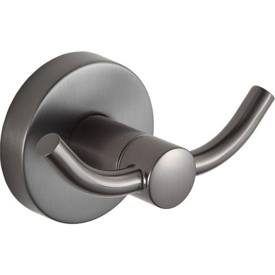 Mexen Remo двойна кука за кърпа, матирано сиво с четка - 70507352-66 (70507352-66)