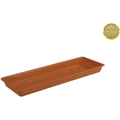 PLASTKON podmiska pod truhlík Extra Flor Terakota 58,3 x 16,5 x 4 cm – Hledejceny.cz