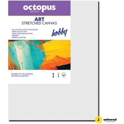 Octopus Hobby malířské plátno 20 x 30 cm 280 g/m2 – Zbozi.Blesk.cz