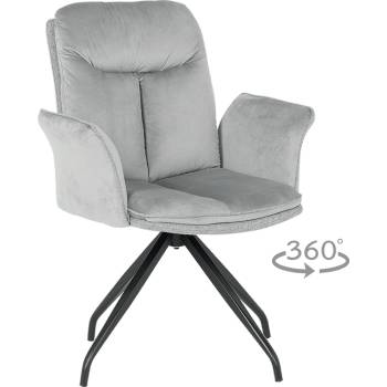 Carmen Трапезен стол marlow - бледо сив bf 2 (3532337)